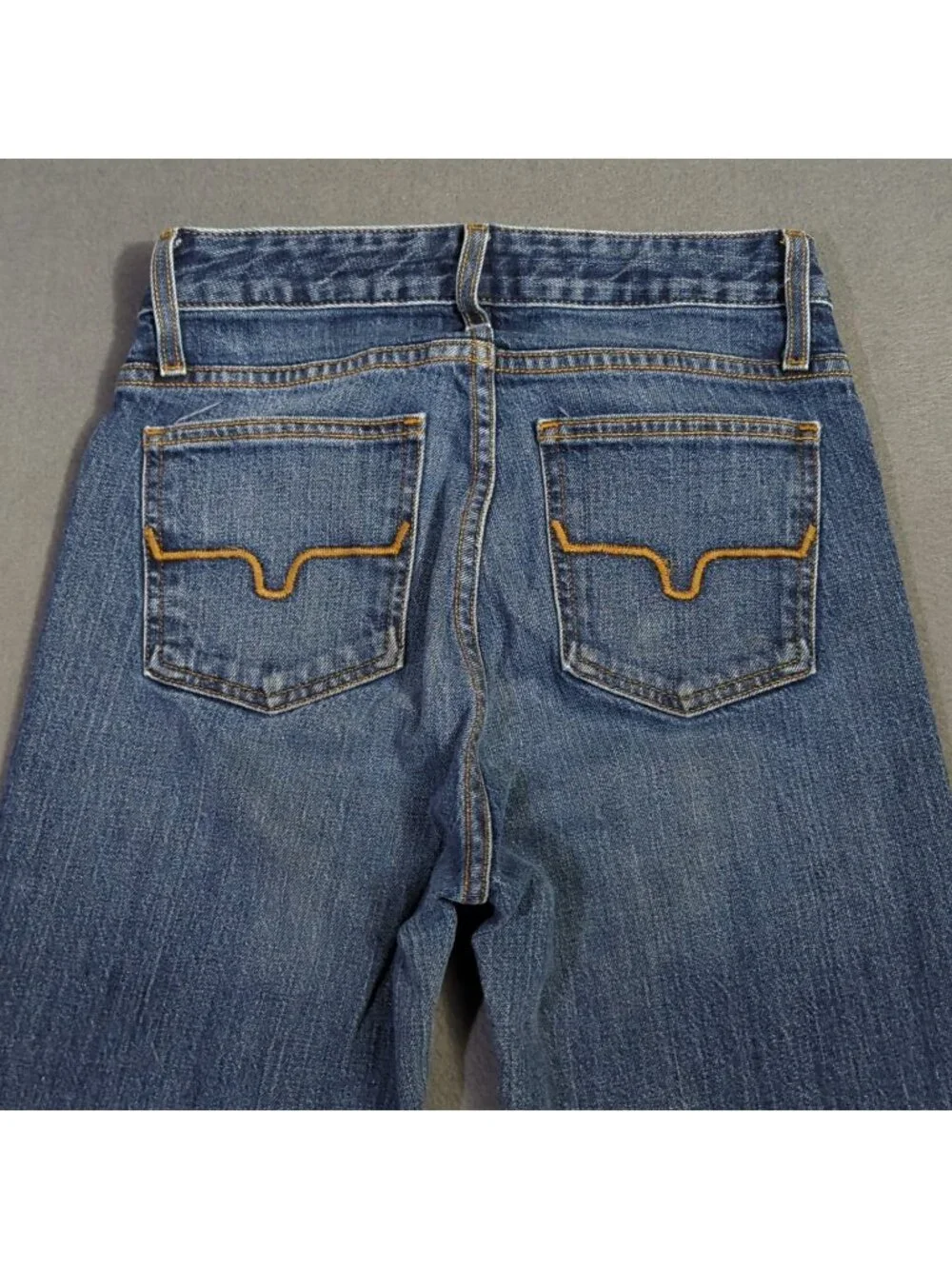 Kimes Ranch Jeans Women's 0x36 Blue Jennifer High Rise Wide Flare Leg Western - Picture 1 of 14